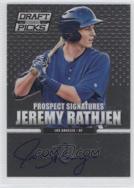 2013 Panini Prizm Perennial Draft Picks - Prospect Signatures #81 - Jeremy Rathjen