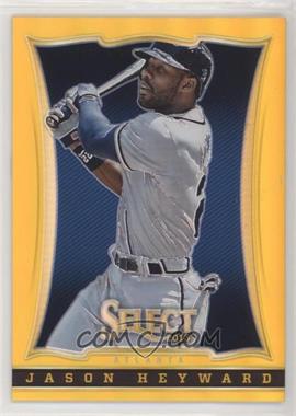 2013 Panini Select - [Base] - Gold Prizm #93 - Jason Heyward /25