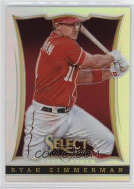 2013 Panini Select - [Base] - Silver Prizm #42 - Ryan Zimmerman