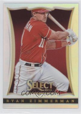 2013 Panini Select - [Base] - Silver Prizm #42 - Ryan Zimmerman