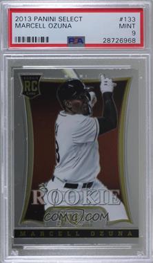 2013 Panini Select - [Base] #133 - Marcell Ozuna [PSA 9 MINT]