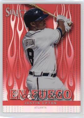 2013 Panini Select - En Fuego - Silver Prizm #EF20 - Justin Upton