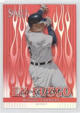 2013 Panini Select - En Fuego - Silver Prizm #EF6 - Miguel Cabrera