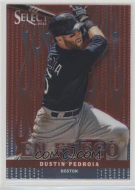 2013 Panini Select - En Fuego #EF25 - Dustin Pedroia