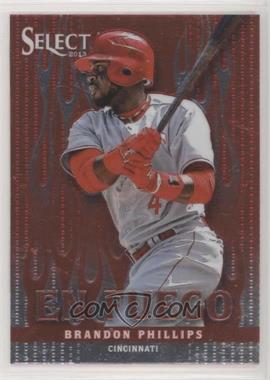 2013 Panini Select - En Fuego #EF26 - Brandon Phillips