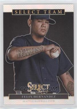 2013 Panini Select - Select Team - Silver Prizm #ST10 - Felix Hernandez