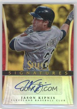 2013 Panini Select - Signatures - Gold Prizm #JA - Jason Kipnis /10