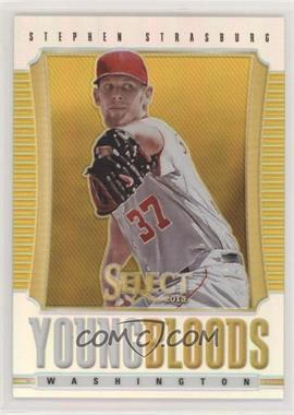 2013 Panini Select - Young Bloods - Gold Prizm #YB9 - Stephen Strasburg /25 [EX to NM]