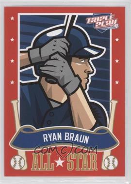 2013 Panini Triple Play - All-Stars #26 - Ryan Braun