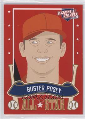 2013 Panini Triple Play - All-Stars #6 - Buster Posey