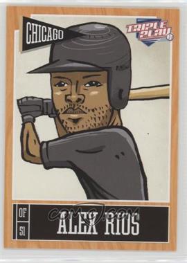 2013 Panini Triple Play - [Base] #18 - Alex Rios