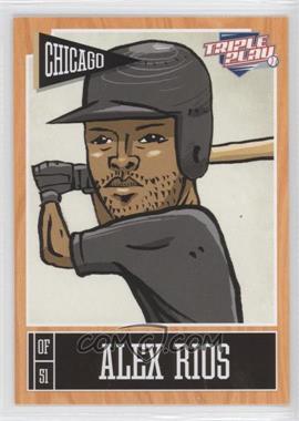 2013 Panini Triple Play - [Base] #18 - Alex Rios