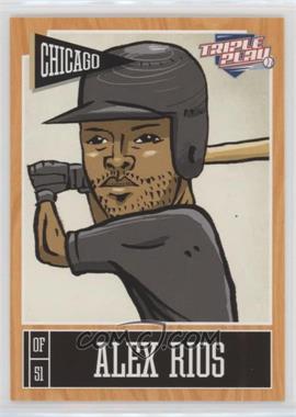 2013 Panini Triple Play - [Base] #18 - Alex Rios