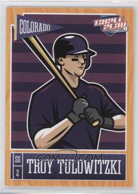 2013 Panini Triple Play - [Base] #26 - Troy Tulowitzki