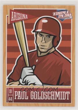 2013 Panini Triple Play - [Base] #3 - Paul Goldschmidt