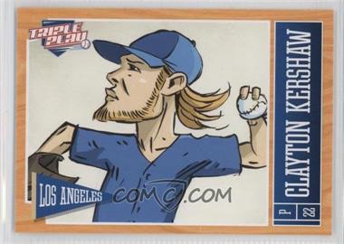 2013 Panini Triple Play - [Base] #42 - Clayton Kershaw