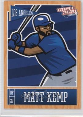 2013 Panini Triple Play - [Base] #43 - Matt Kemp