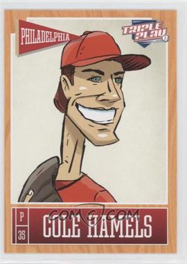 2013 Panini Triple Play - [Base] #62 - Cole Hamels