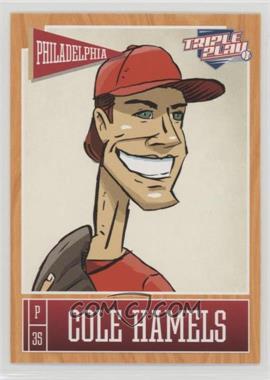 2013 Panini Triple Play - [Base] #62 - Cole Hamels