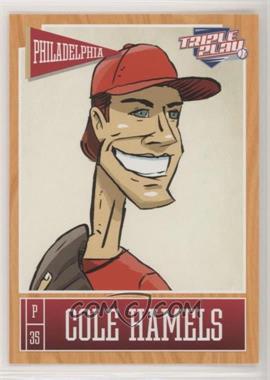 2013 Panini Triple Play - [Base] #62 - Cole Hamels