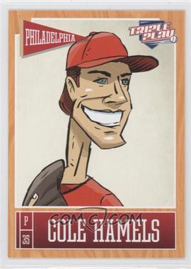 2013 Panini Triple Play - [Base] #62 - Cole Hamels