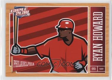 2013 Panini Triple Play - [Base] #63 - Ryan Howard