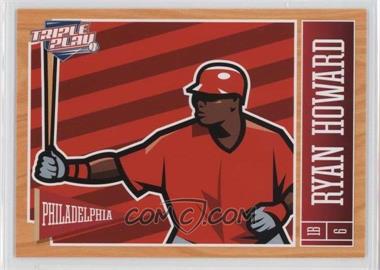 2013 Panini Triple Play - [Base] #63 - Ryan Howard