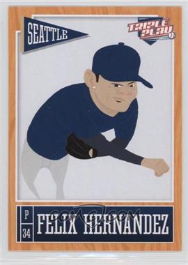 2013 Panini Triple Play - [Base] #73 - Felix Hernandez