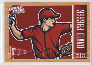 2013 Panini Triple Play - [Base] #76 - David Freese