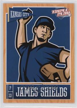 2013 Panini Triple Play - [Base] #80 - James Shields