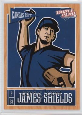 2013 Panini Triple Play - [Base] #80 - James Shields
