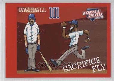 2013 Panini Triple Play - Baseball 101 #8 - Sacrifice Fly