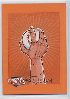 2013 Panini Triple Play - Cartoon Stickers #5 - Fastball Grip