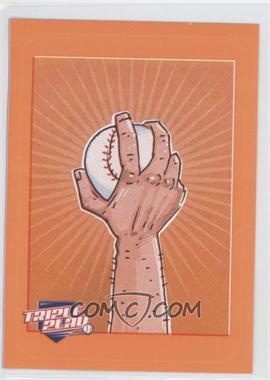 2013 Panini Triple Play - Cartoon Stickers #5 - Fastball Grip