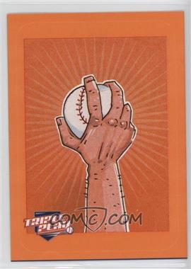 2013 Panini Triple Play - Cartoon Stickers #5 - Fastball Grip