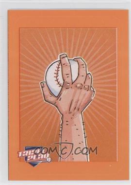 2013 Panini Triple Play - Cartoon Stickers #5 - Fastball Grip