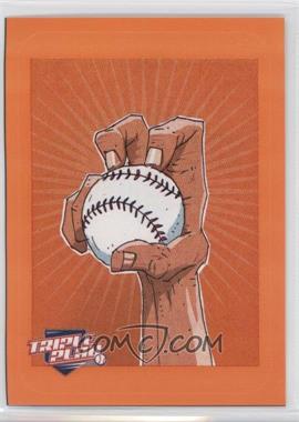 2013 Panini Triple Play - Cartoon Stickers #6 - Knuckleball Grip