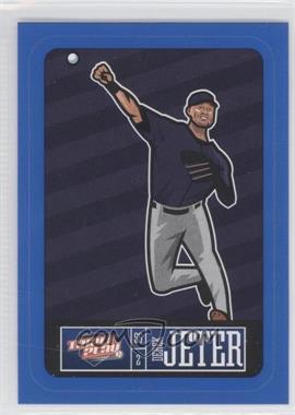 2013 Panini Triple Play - Player Stickers - Blue Border #11 - Derek Jeter