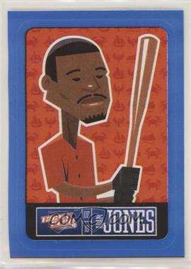 2013 Panini Triple Play - Player Stickers - Blue Border #2 - Adam Jones