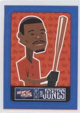 2013 Panini Triple Play - Player Stickers - Blue Border #2 - Adam Jones