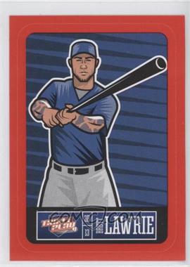 2013 Panini Triple Play - Player Stickers - Red Border #26 - Brett Lawrie