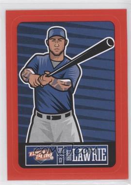 2013 Panini Triple Play - Player Stickers - Red Border #26 - Brett Lawrie