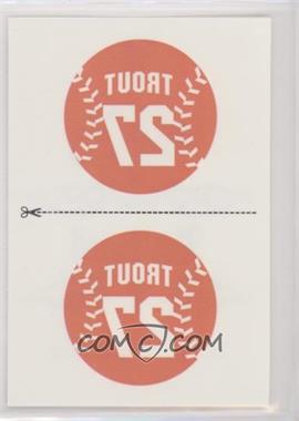 2013 Panini Triple Play - Tattoos #10 - Mike Trout