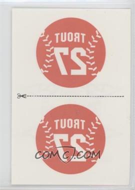 2013 Panini Triple Play - Tattoos #10 - Mike Trout