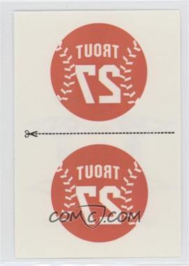 2013 Panini Triple Play - Tattoos #10 - Mike Trout
