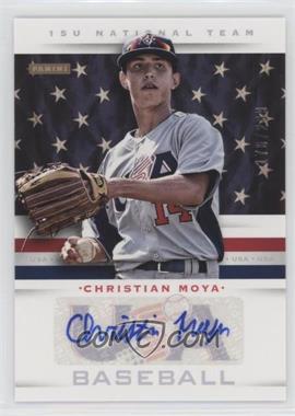 2013 Panini USA Baseball Box Set - 15U National Team Autographs #8 - Christian Moya /299