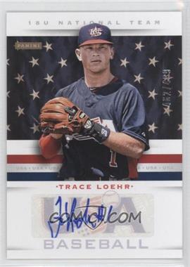 2013 Panini USA Baseball Box Set - 18U National Team Autographs #10 - Trace Loehr /499