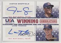 Justus Sheffield, Lane Thomas #/50