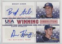 Brady Aiken, Adam Haseley #/50