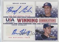 Brady Aiken, Adam Haseley #/50